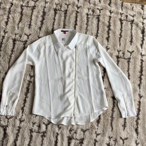 Zipper blouse